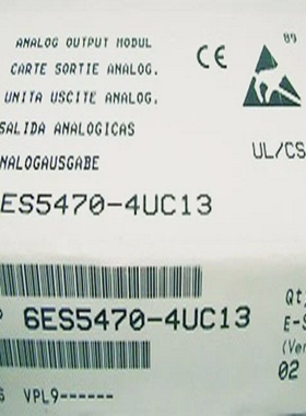 SiemensSIMATICS56ES5470-4UC136ES5470-4UC13E-Stand:02