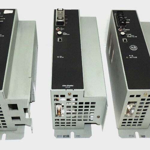 LOT OF 3 ALLEN BRADLEY 1771P7 POWER SUPPLY MODULES SER. B SE