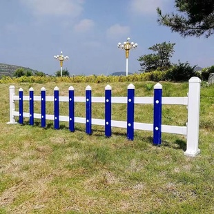 pvc塑钢草坪护栏围栏栅栏庭院花园花池栏杆菜园篱笆绿化带隔离栏
