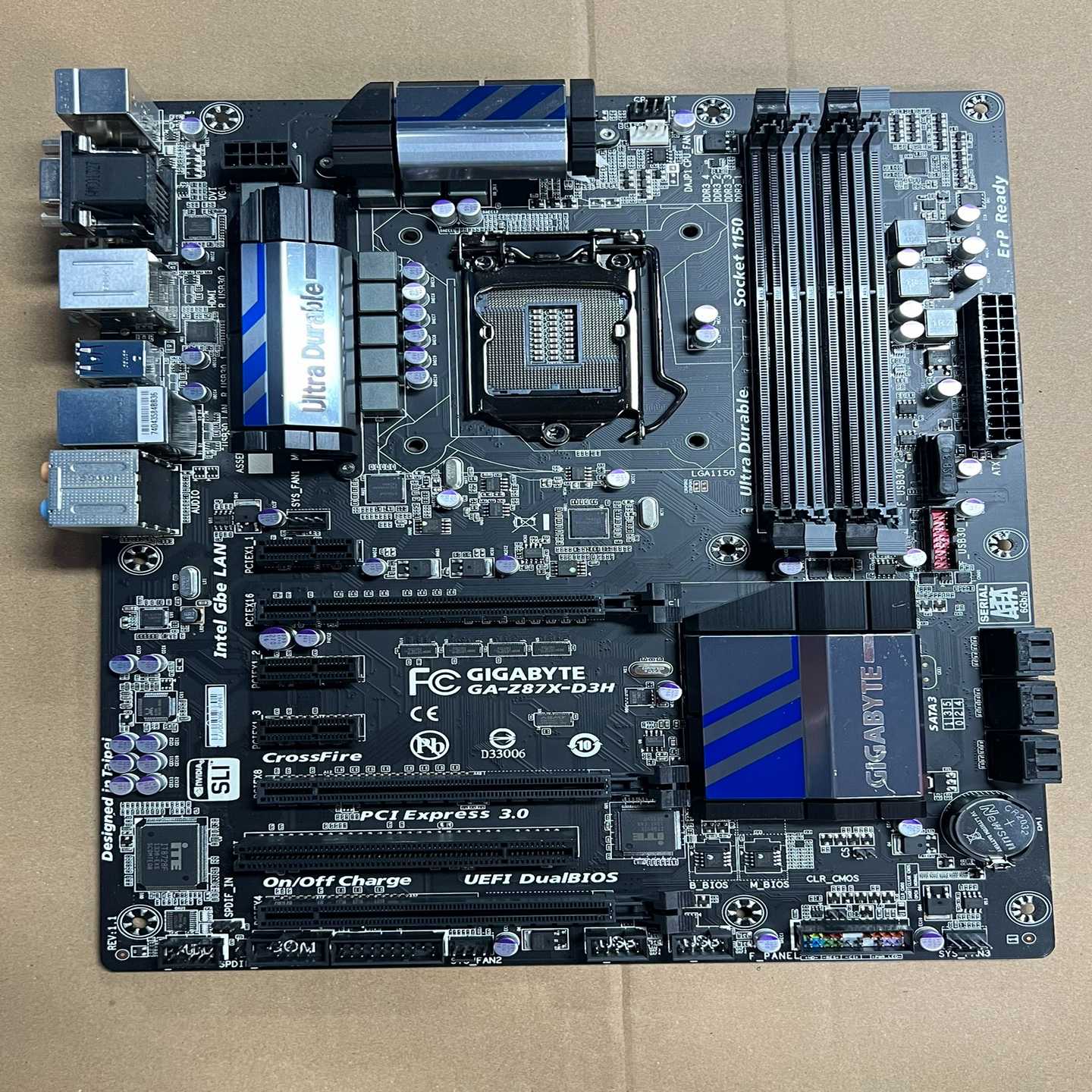 技嘉GA-Z87X-D3H豪华大板--议价商品