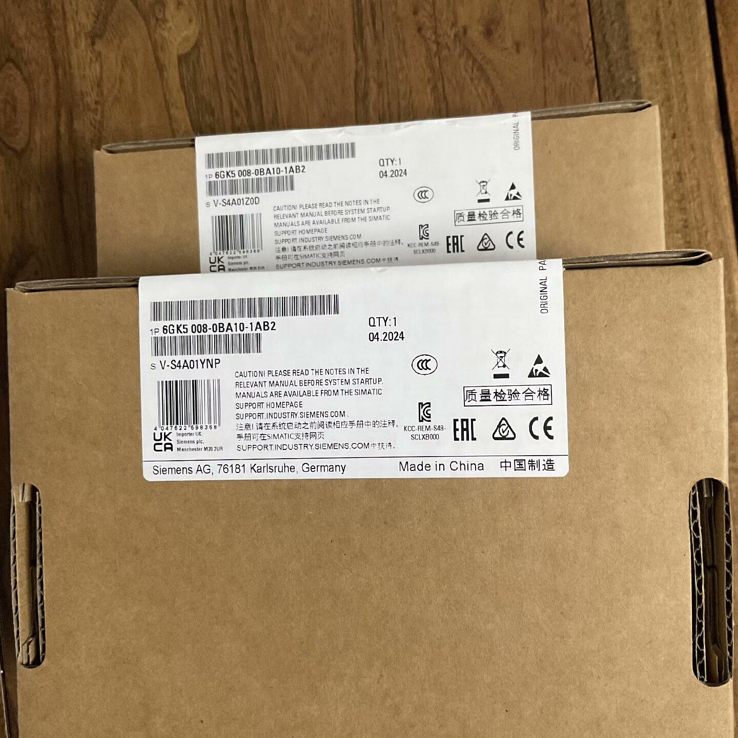 【询价】八口交换机 6GK5008-0BA10-1AB2  原 - 实物图