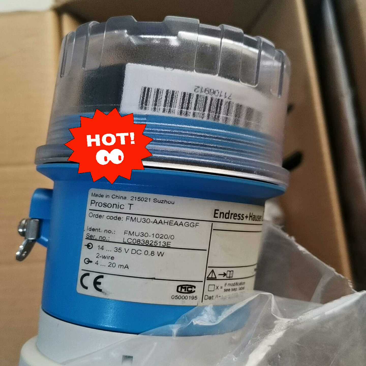 全新恩德斯豪斯EH超声波液位计FMU30-AAHEA