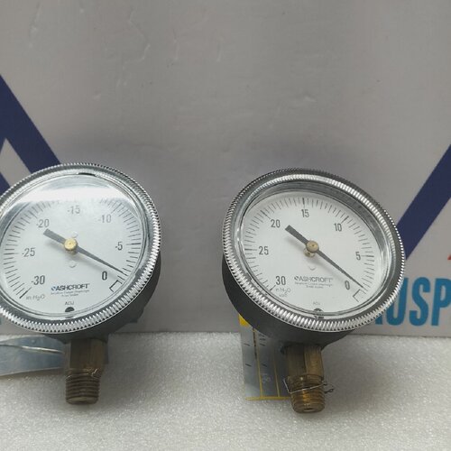 Ashcroft 2422021 Gauge Vakuum 0300 30 H2O 6.3cm 14 Npt Set 2