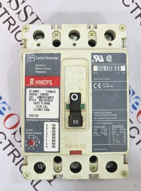 CUTLERHAMMER HMCPS HMCPS050K2C SERIES C MOTOR CIRCUIT PROTEC
