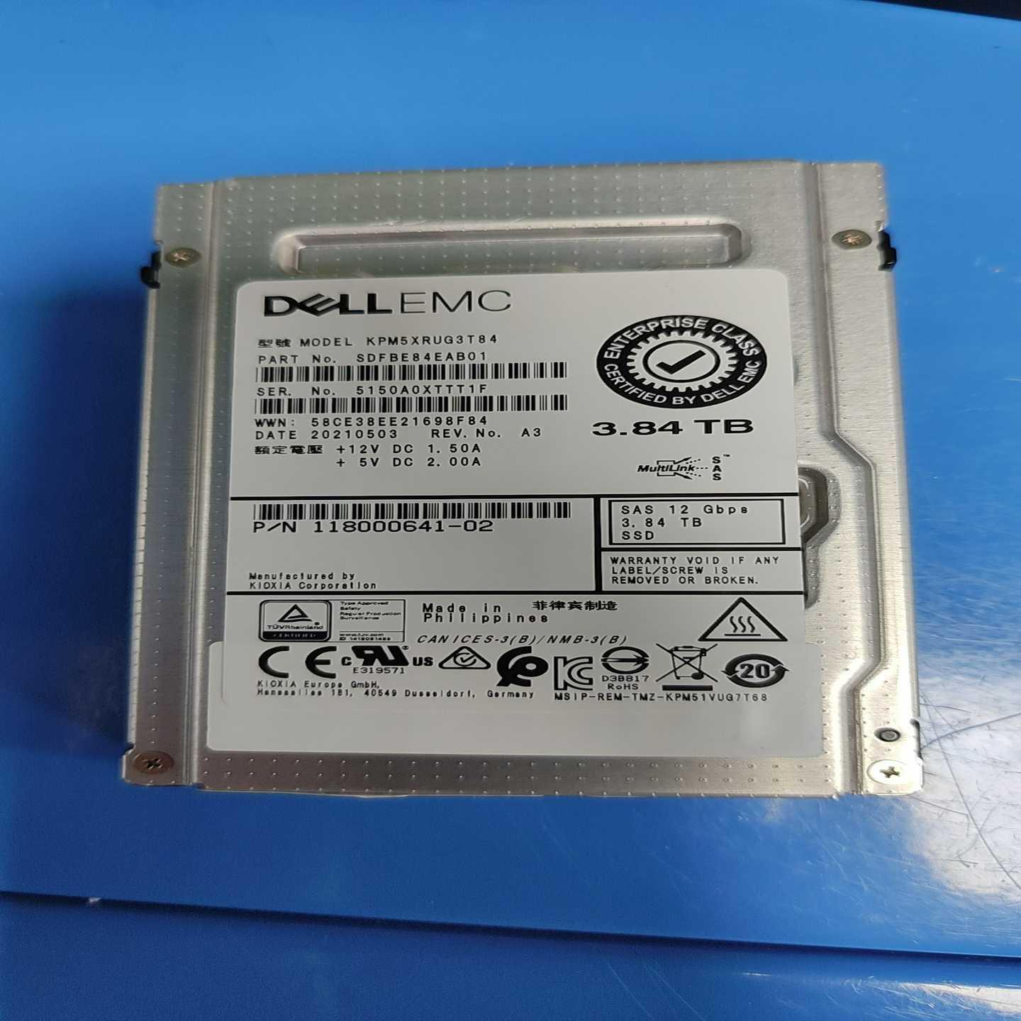 现货25个铠侠2.5寸DellEMC企业级SSD，--议价商品