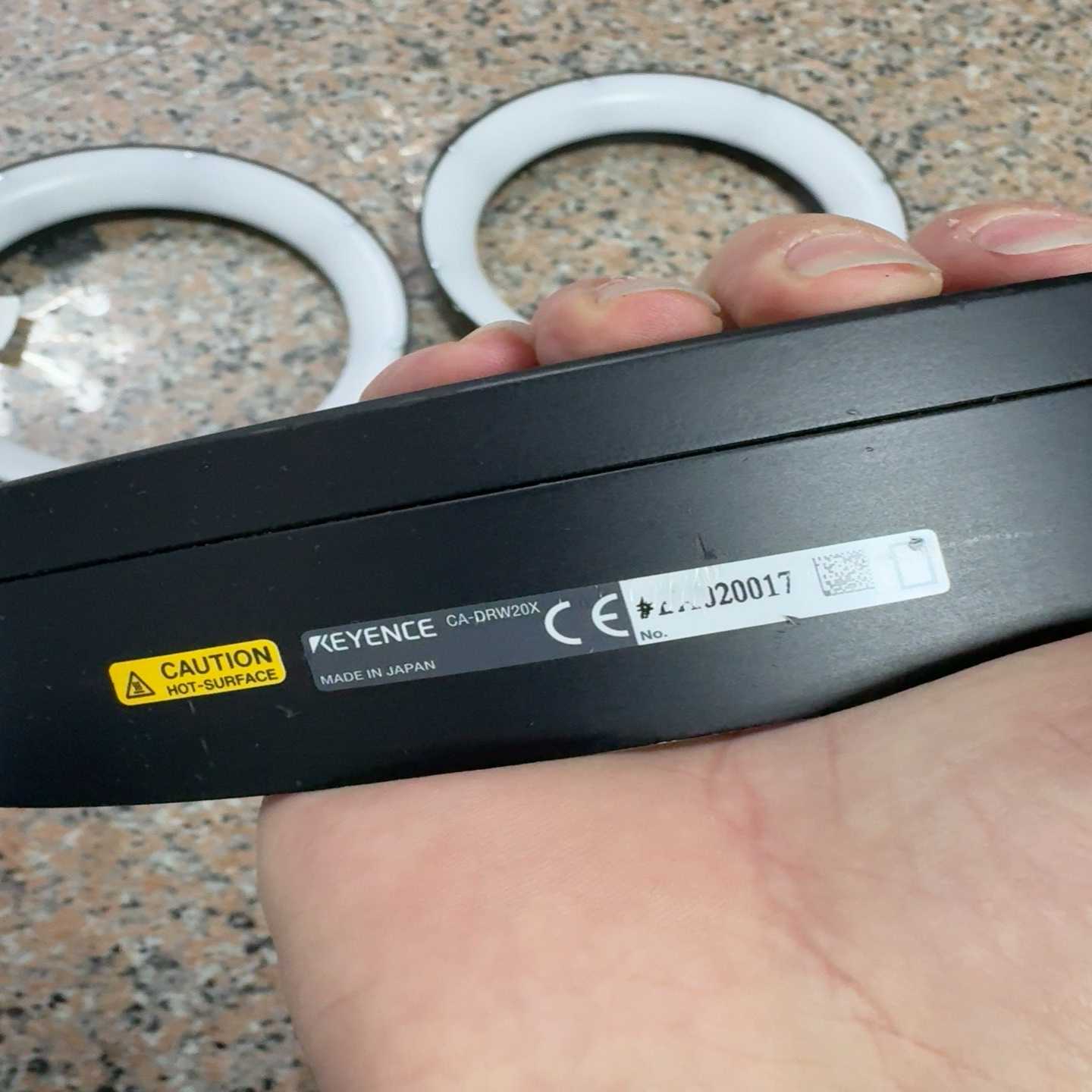 基恩士视觉光源CA-DRW20X，ca-d5xr成色如图，功询价