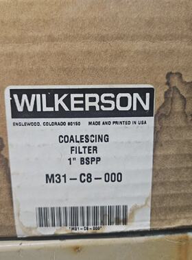 WILKERSON M31C8000 1 BSPP FILTRO A FUSIONE  6 mesi di garanz