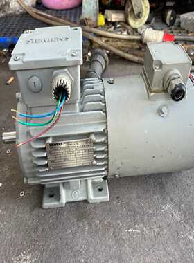 西门子750w4极电动机，独立散热风扇，380v，轴径19m--议价商品