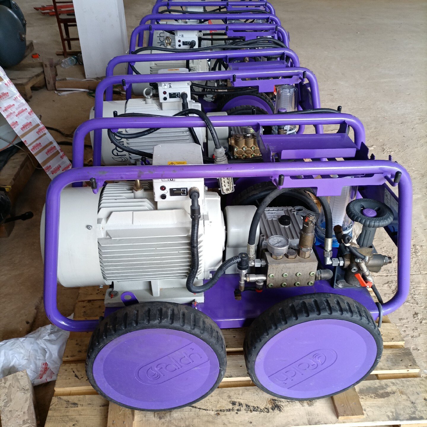 德国falch高压清洗机外企库存设备基本全新极少使用议价