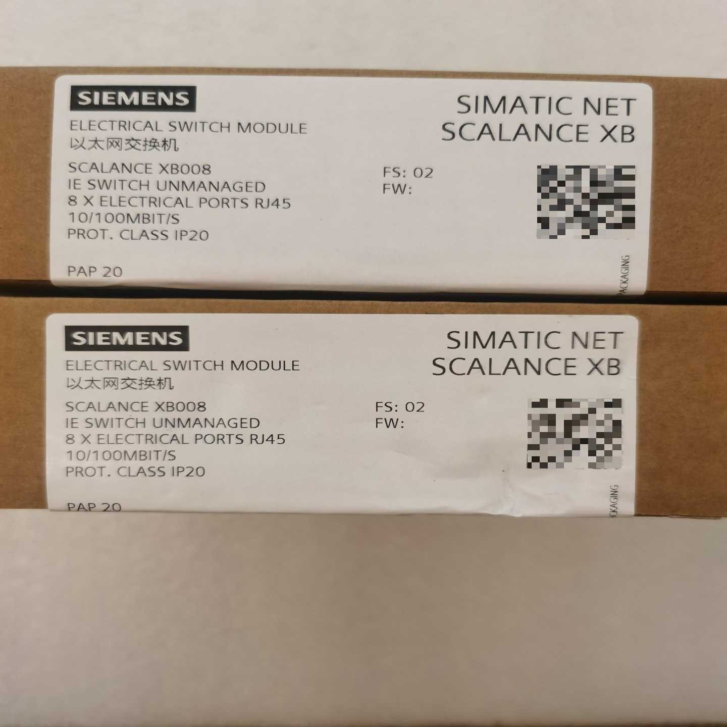 （议价）6GK5008-0BA10-1AB2，XB008交换机，