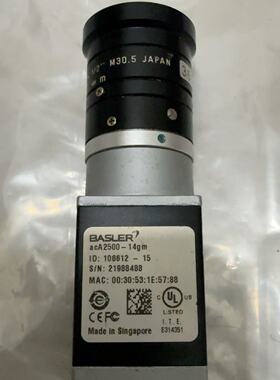 议价Basler Industrial Camera Aca250014Gm The Color Is Taken