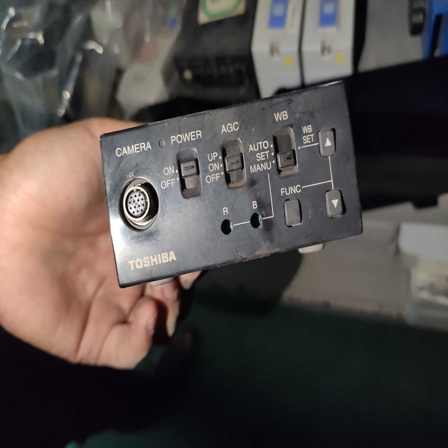 【】日本TOSHIBA IK-CU44分体式彩色CCD工业相机控制器