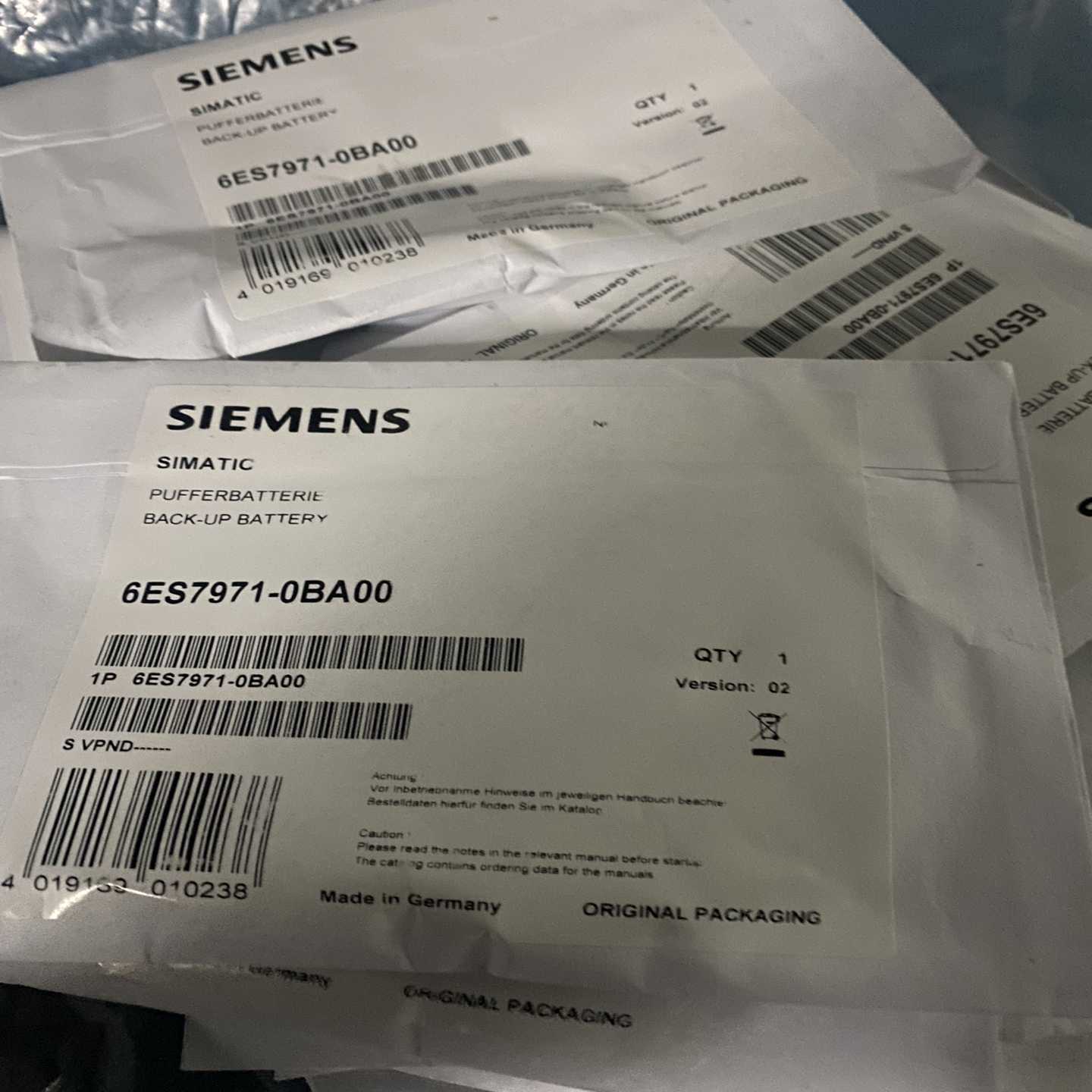 6ES7971-0BA00S7-400PLC用锂电询价