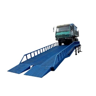 登车桥固定式卸货平台移动式集装箱叉车卸货平台生产移动卸货神器