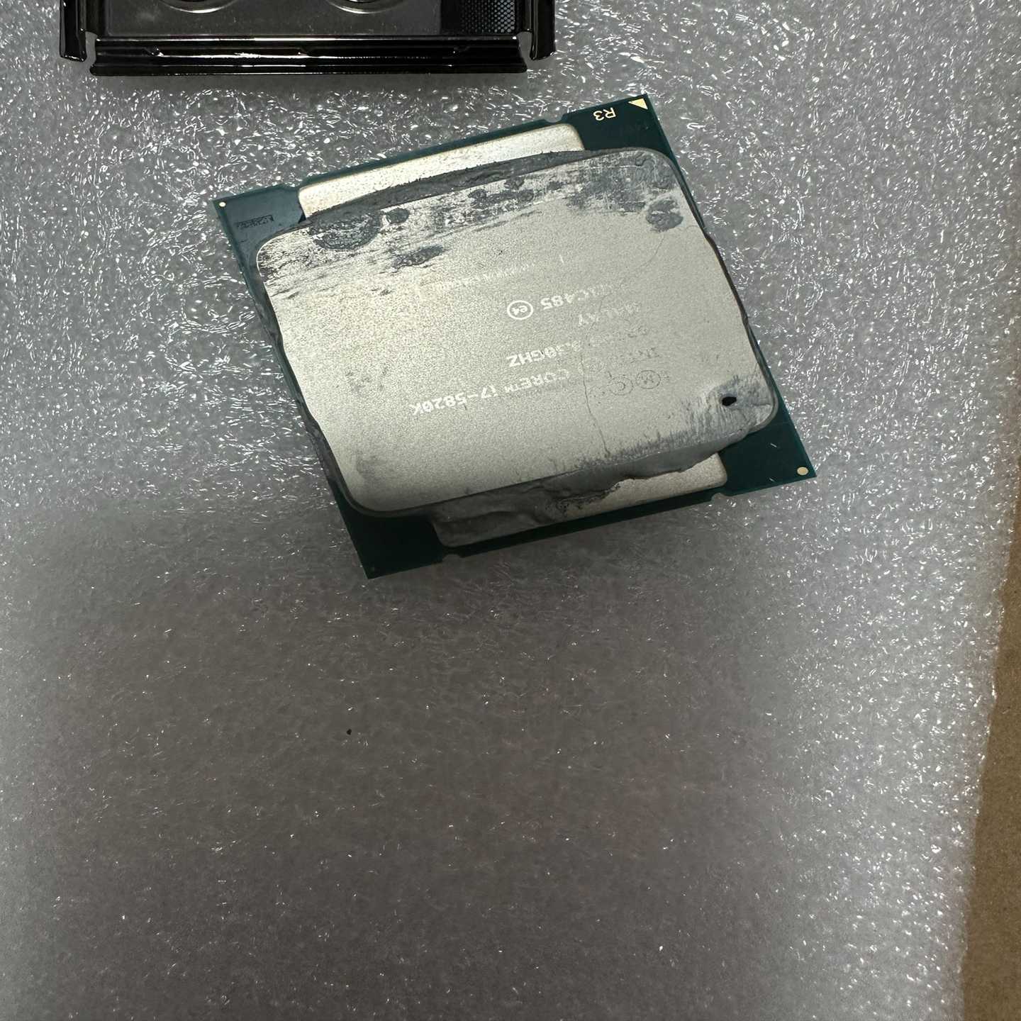 议价i7-5820kCPU，X99主板拆下来的。功能正常