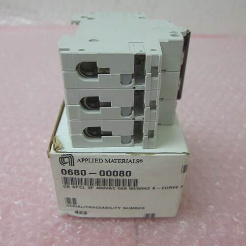 AMAT 068000080 Circuit Breaker SPCL 3 Pole 480 VAC 50 Amp 50