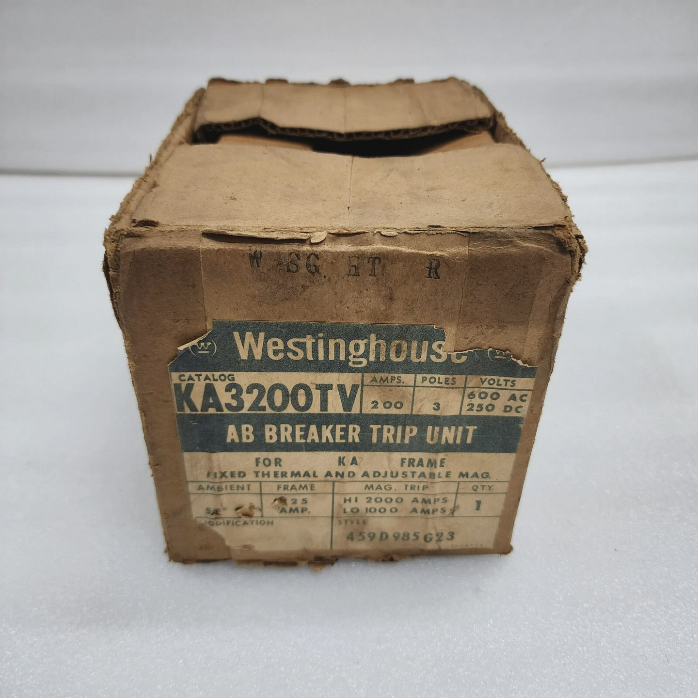 WESTINGHOUSEKA3200TVABBREAKERTRIPUNIT200A459D985G233