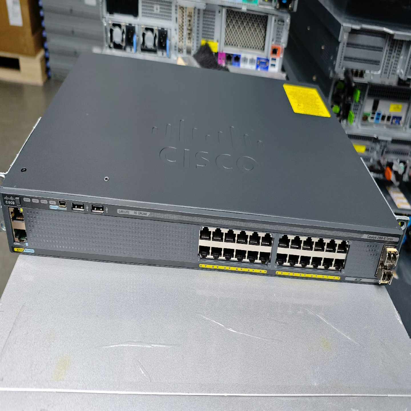 CiscoWS-C2960X-24TS-LL24口全千兆--议价商品