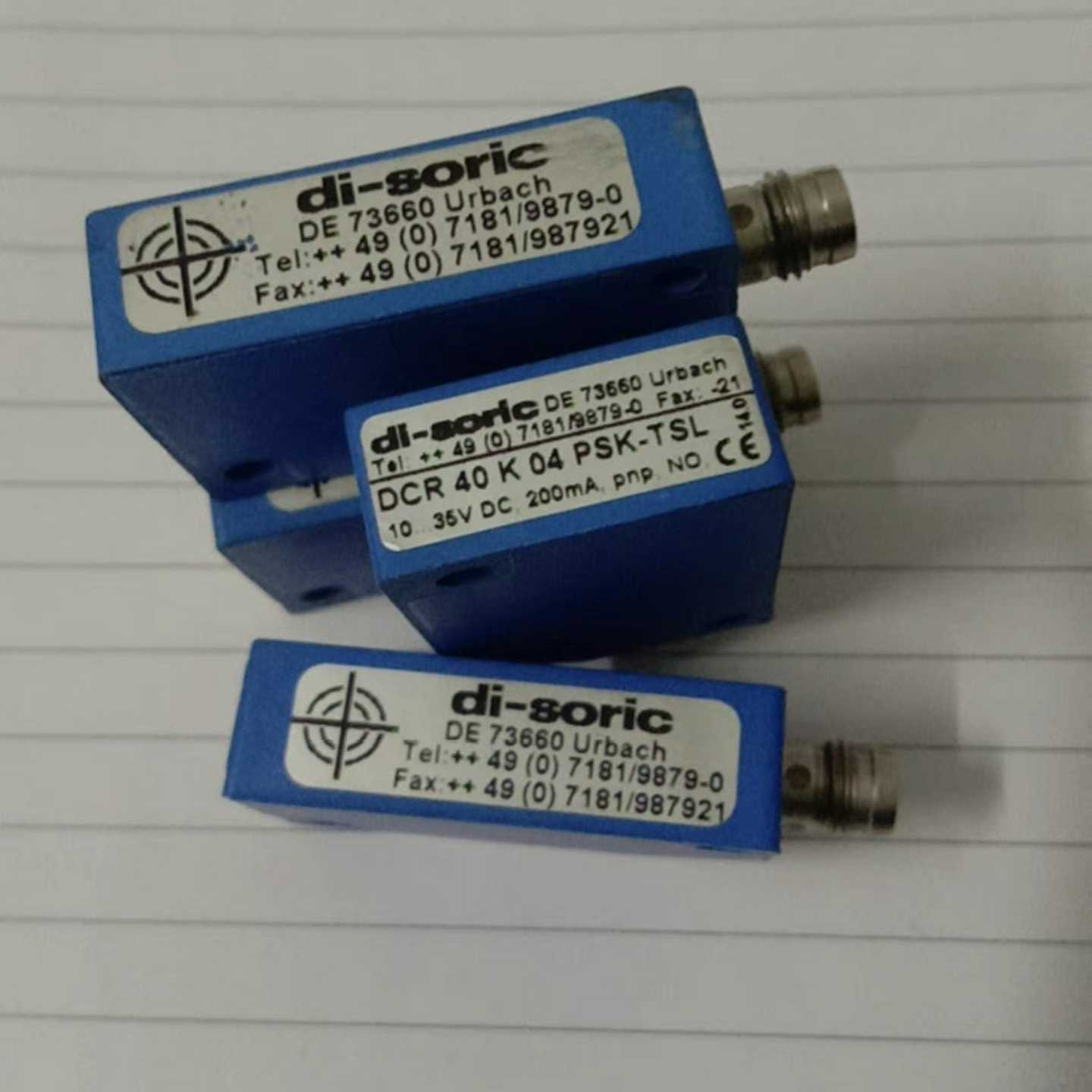德硕瑞感应器DCR40K04POK-TSL库询价