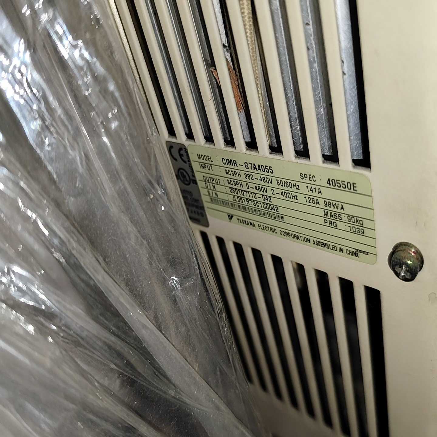 安川变频器CIMR一G7A4055供应质量保证。需询价