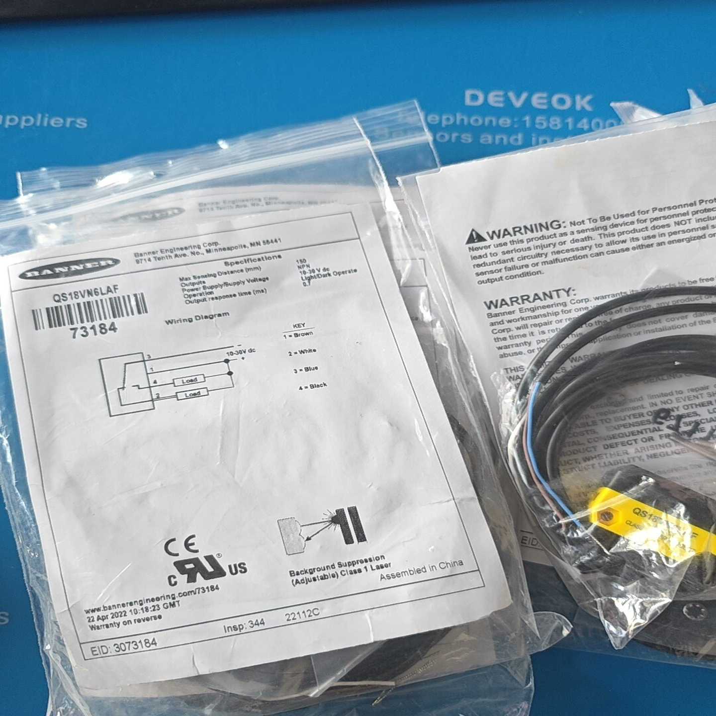 【议价】banner邦纳光电开关Qs18VN6LAF，Qs18VP6适用