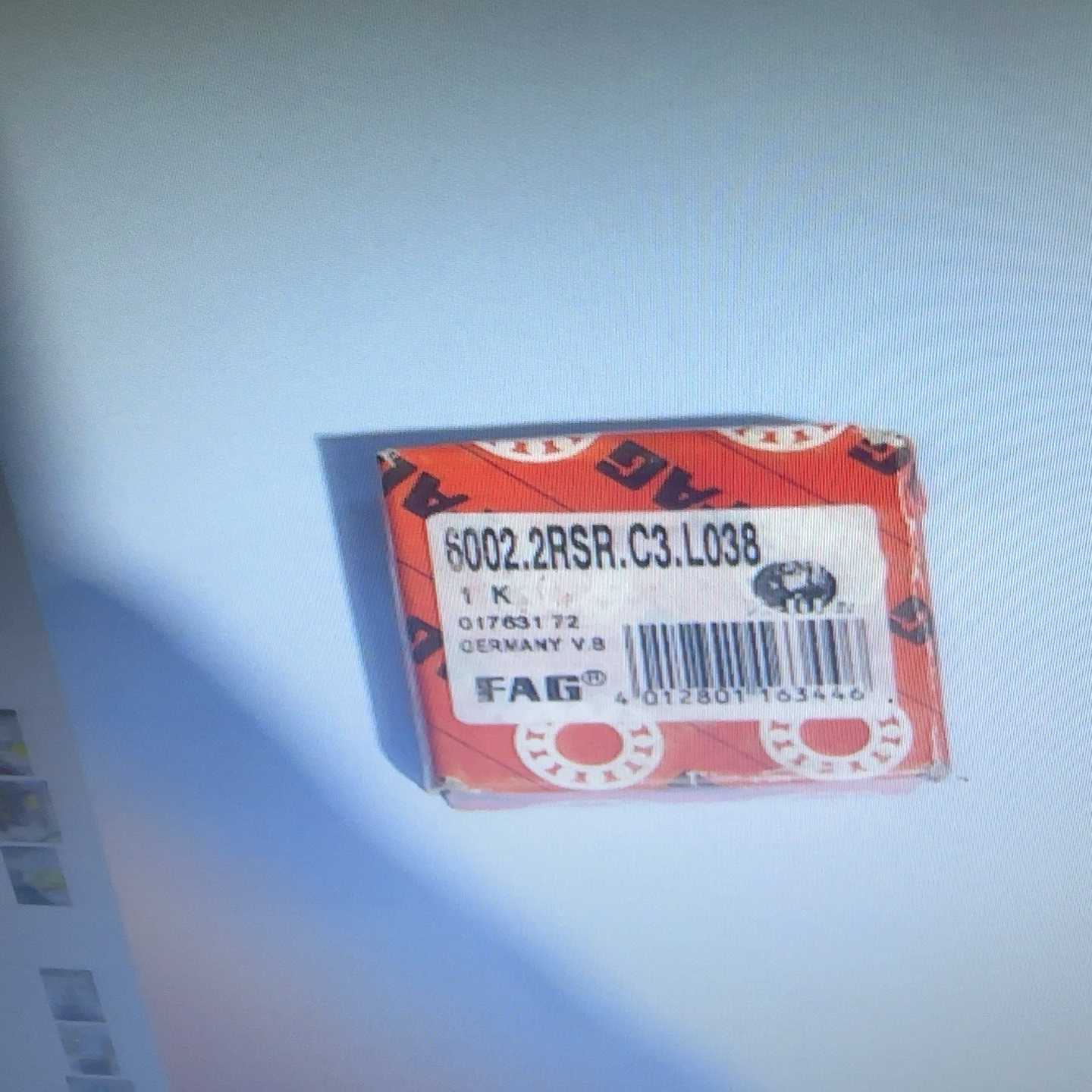 询价FAG轴承6002.2RSR.C3.L038，德国原装进口