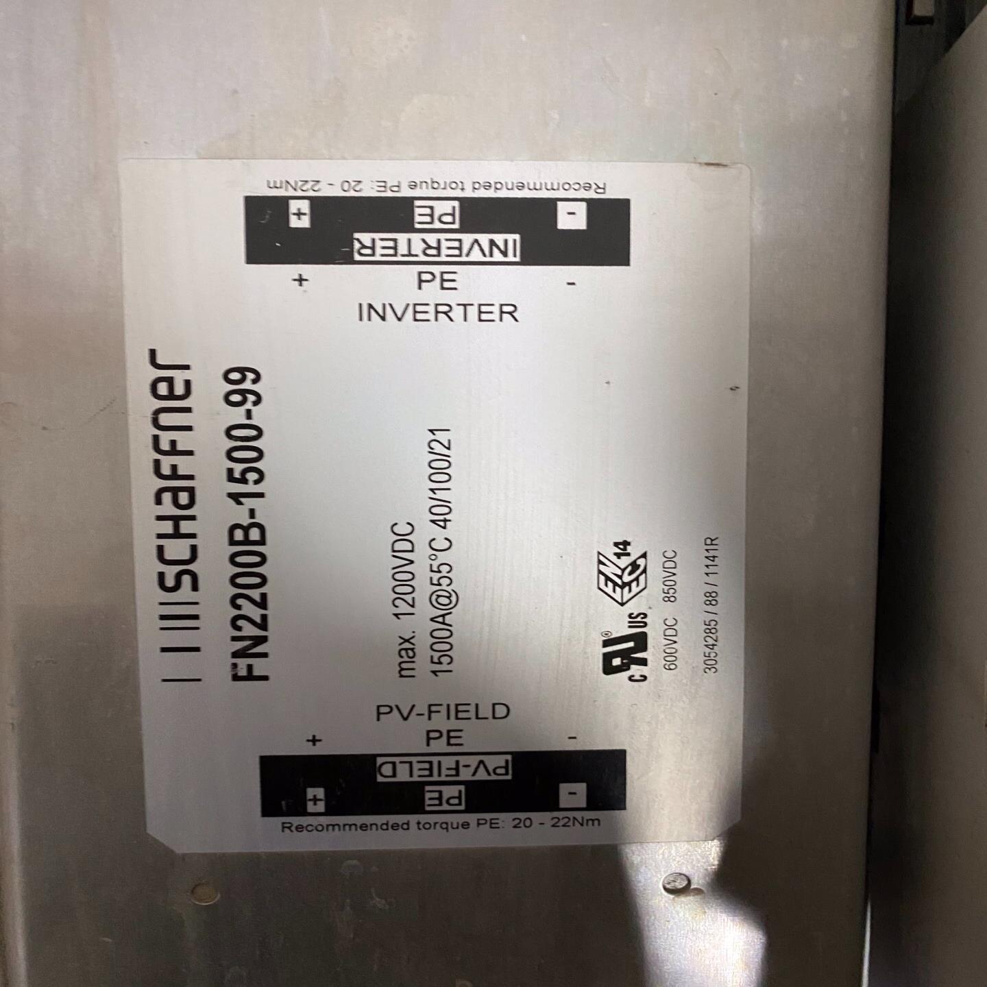 FN2200B-1500-99滤波器询价