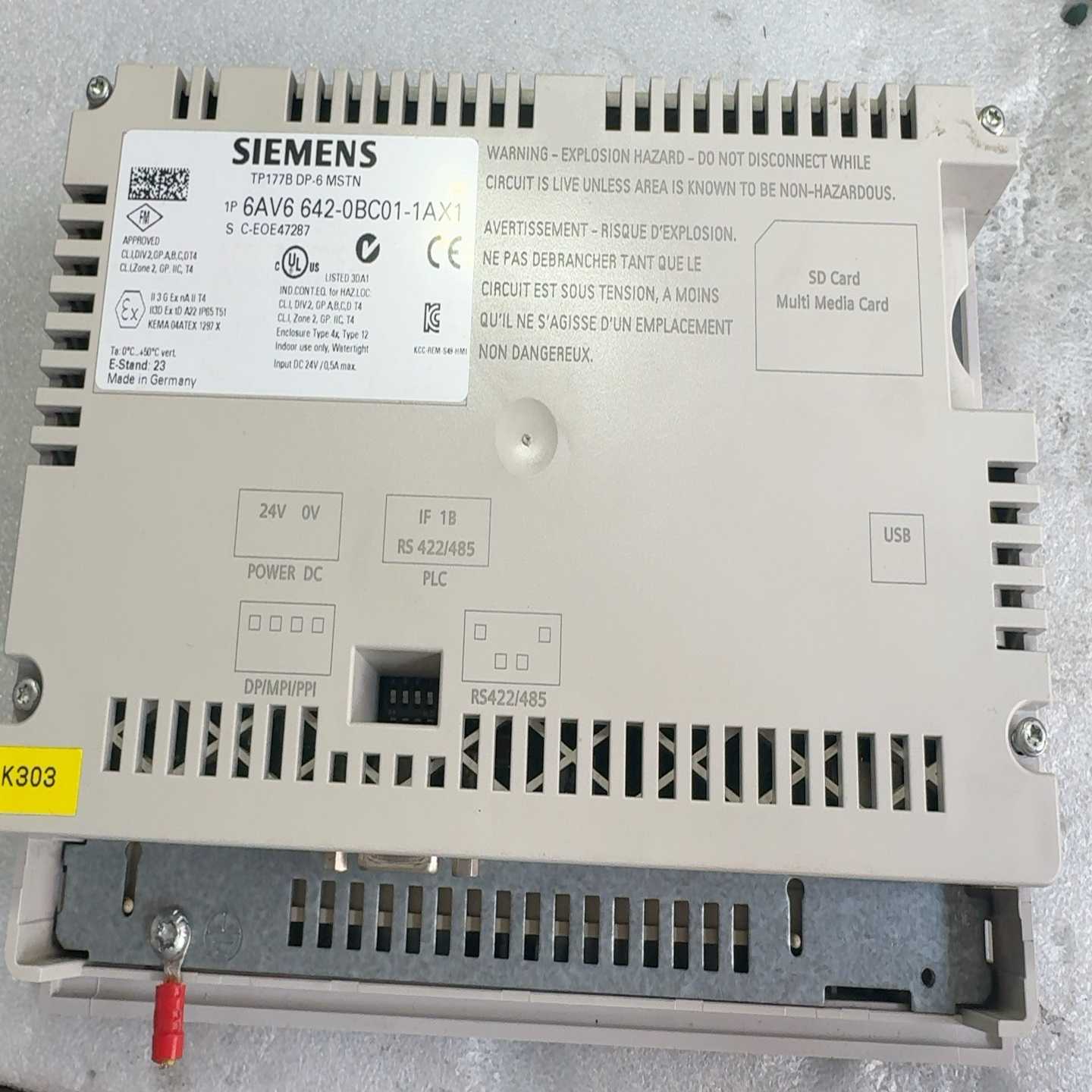 触摸屏tp177b642-0bc01dp接口6询价