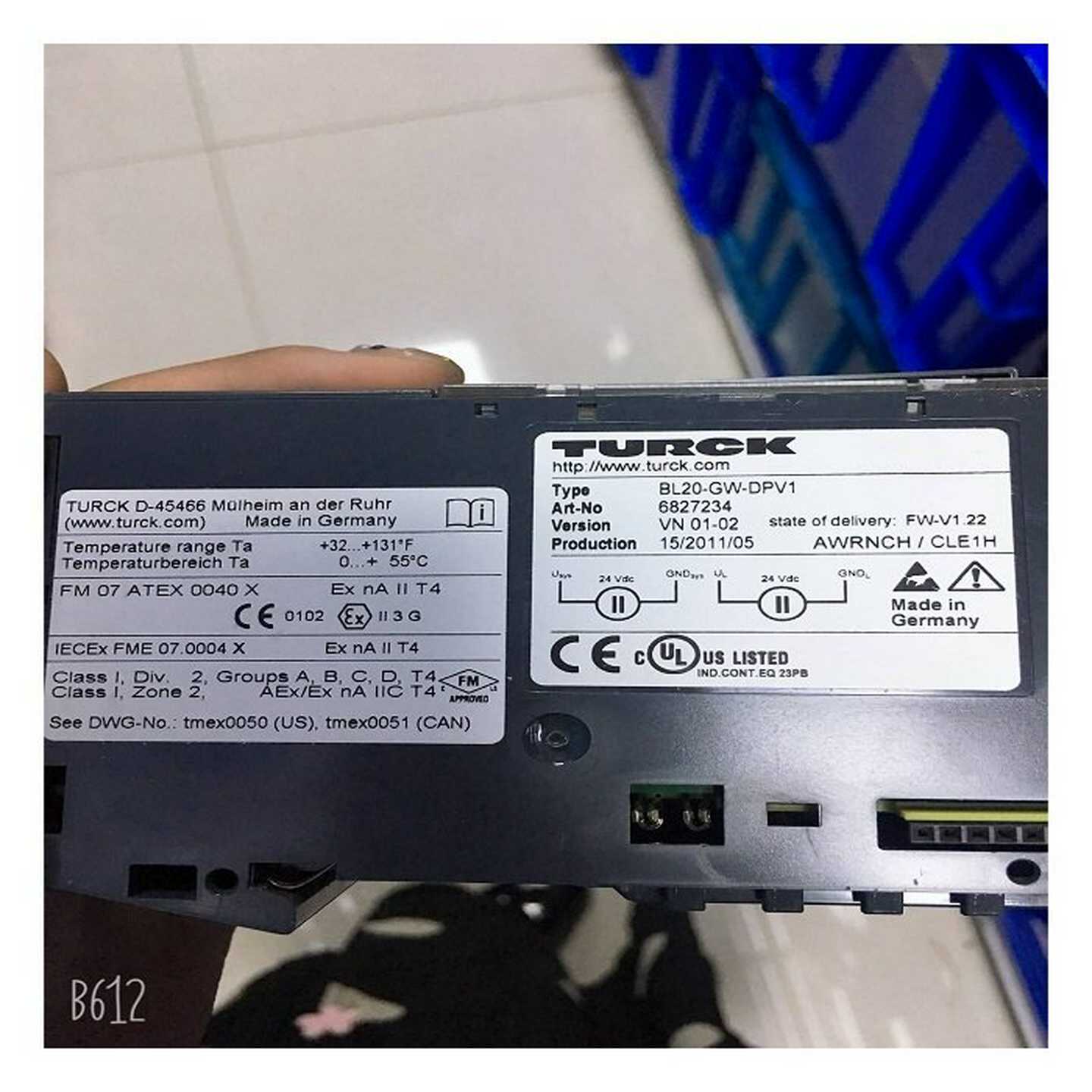 PS100R-504-LUUP8X-H1141正o品行货图尔克Turck压力开关