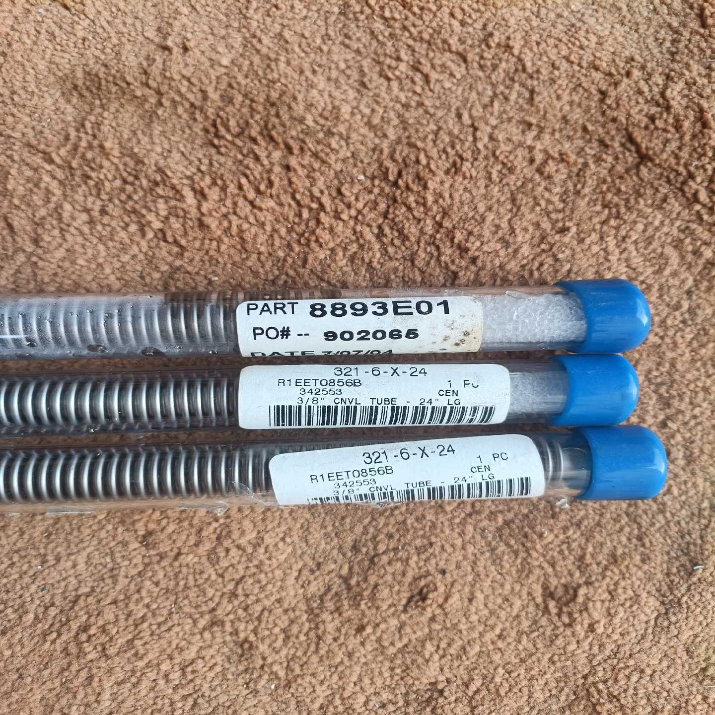 321-6-X-24 R1EET0856B 3/8不锈钢波纹~议价