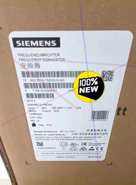 溢价-6SL32101SE260UA0S120变频器