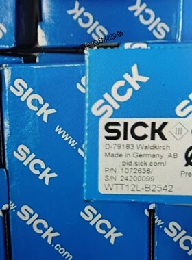 议价WTT12L-B2542西克Sick激光距离感测器订货号：1072636全新现