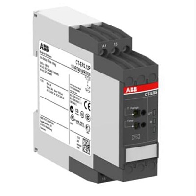 议价原装ABB延时继电器  CT-ERS.12P, 1c/o, 24-48VDC, 24-240VAC