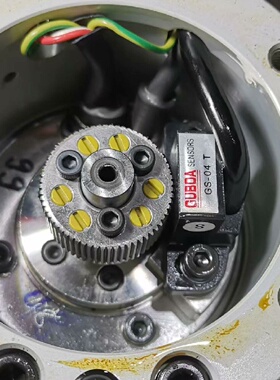议价GUBOA编码器GS-04T，从36000转主轴电机上拆的，