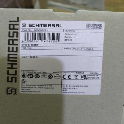 SRB-E-402ST103007221施迈赛安全继电器全新原装正品现货