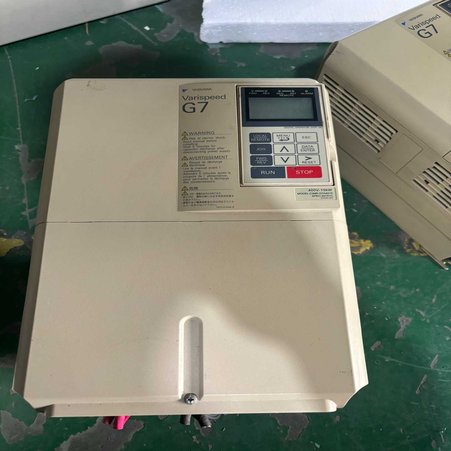 安川G7变频器15kw，CIMR-G7A4015，询价