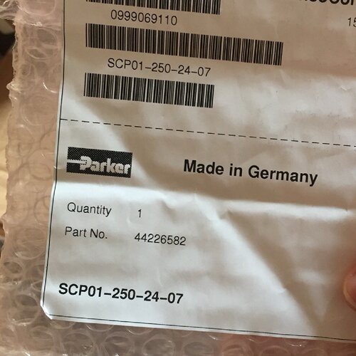 【询价】SCP01-400-34-07停产新型号派克SCP03-