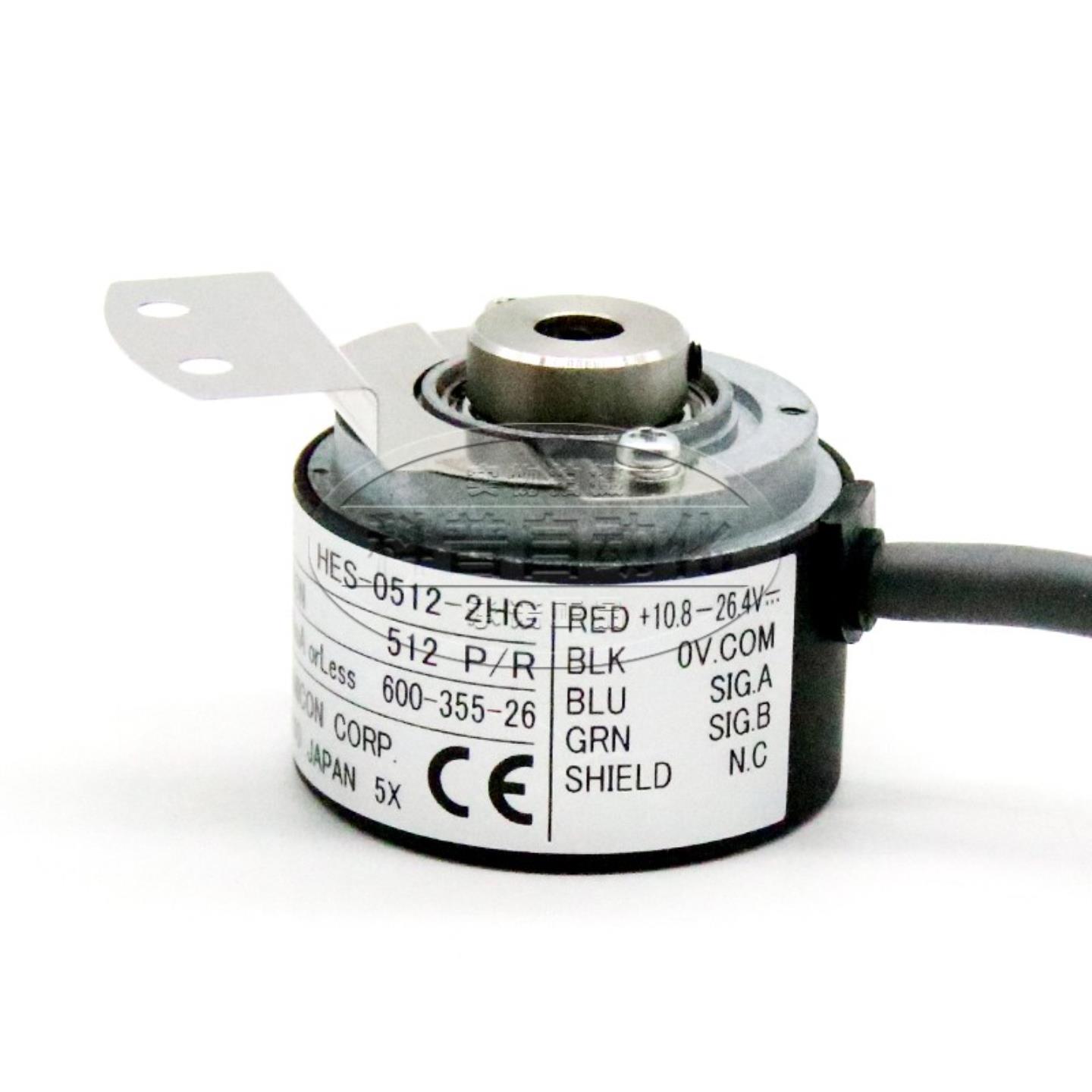 隆兴HES-0512-2HC内密控三菱电梯门机编码器三菱X65AC-08 512脉*