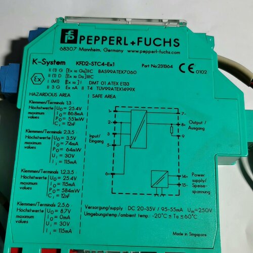 【询价】倍加福KFD2-STC4-Ex1，K下D2-uT2/EX1