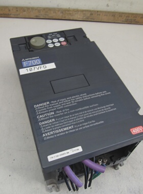 三菱F700交流电驱动FRF74000083NA5HP3Ph380480V二手