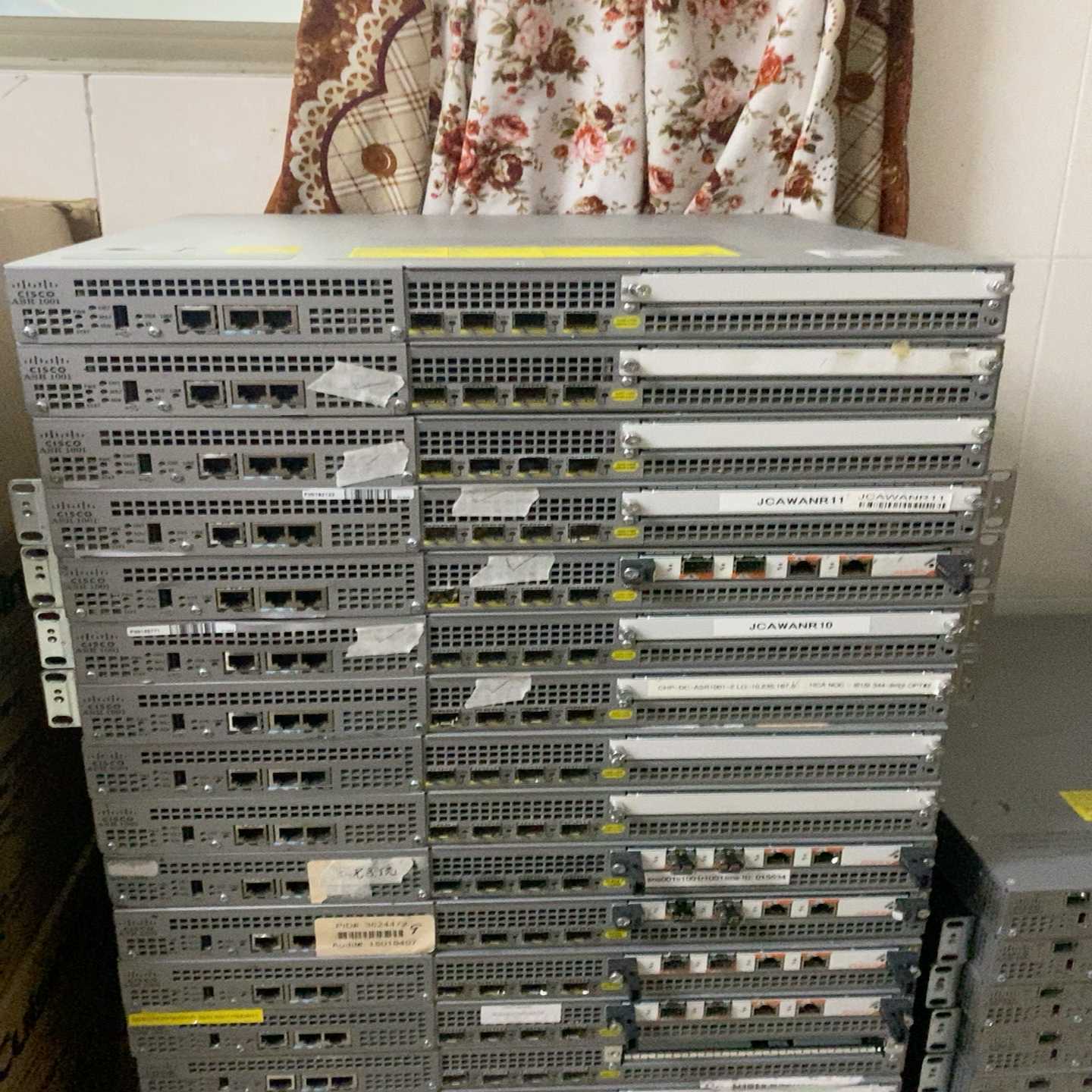 思科 CISCO ASR1001 千兆路由器 双电源 测试完~议价