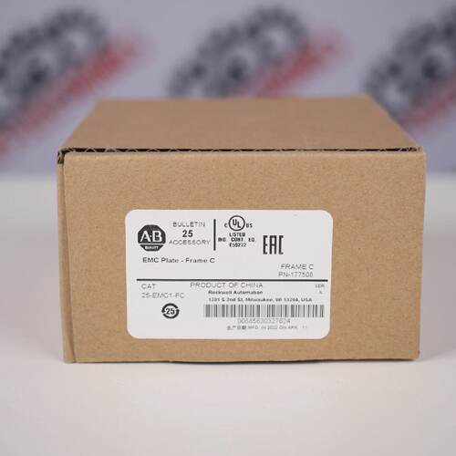 ALLENBRADLEY 25EMC1FC SER.A EMC PLATE  FRAME C  6 Monate Gar