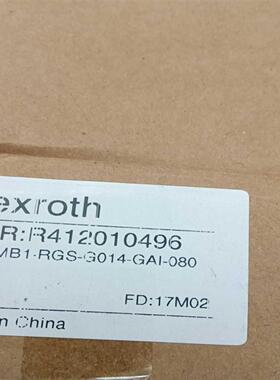 议价力士乐调压阀R412010496全新正品未拆封9现货工程剩余