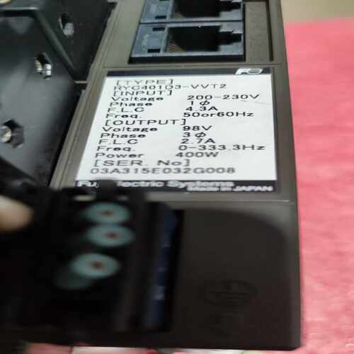 400W富士伺服驱动器RYC401D3-VVT2询价
