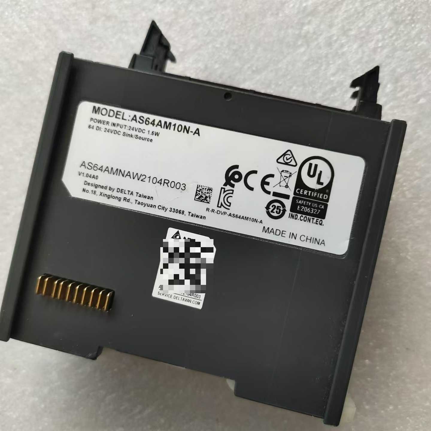 台达AS系列PLC开关量模块，AS64AM10N-A--议价商品