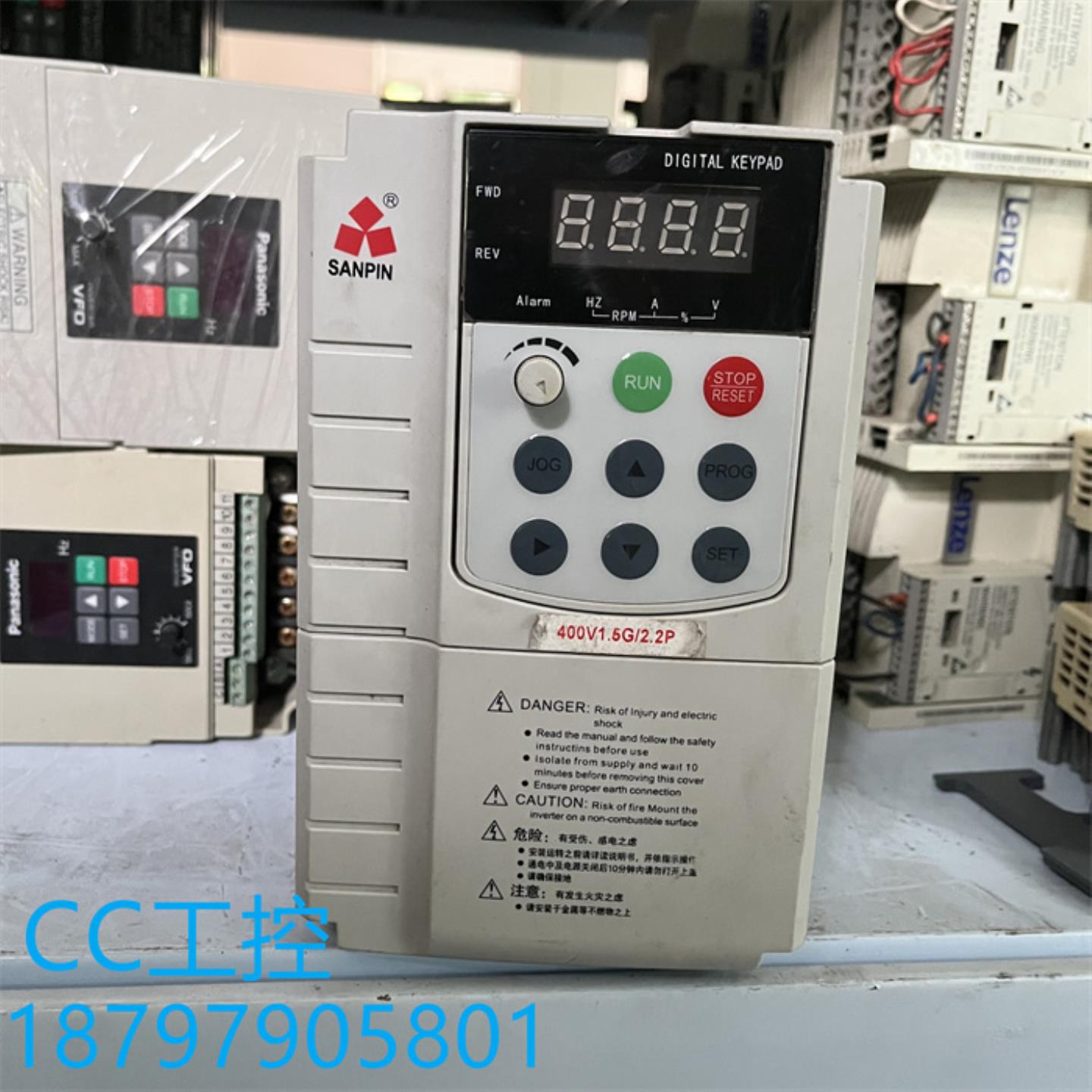 三品变频器 SANVC-4T0015G 15KW 380V 包好