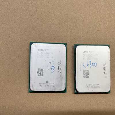出2个AMDFX6300成色如图，功能完好，打包12--议价商品