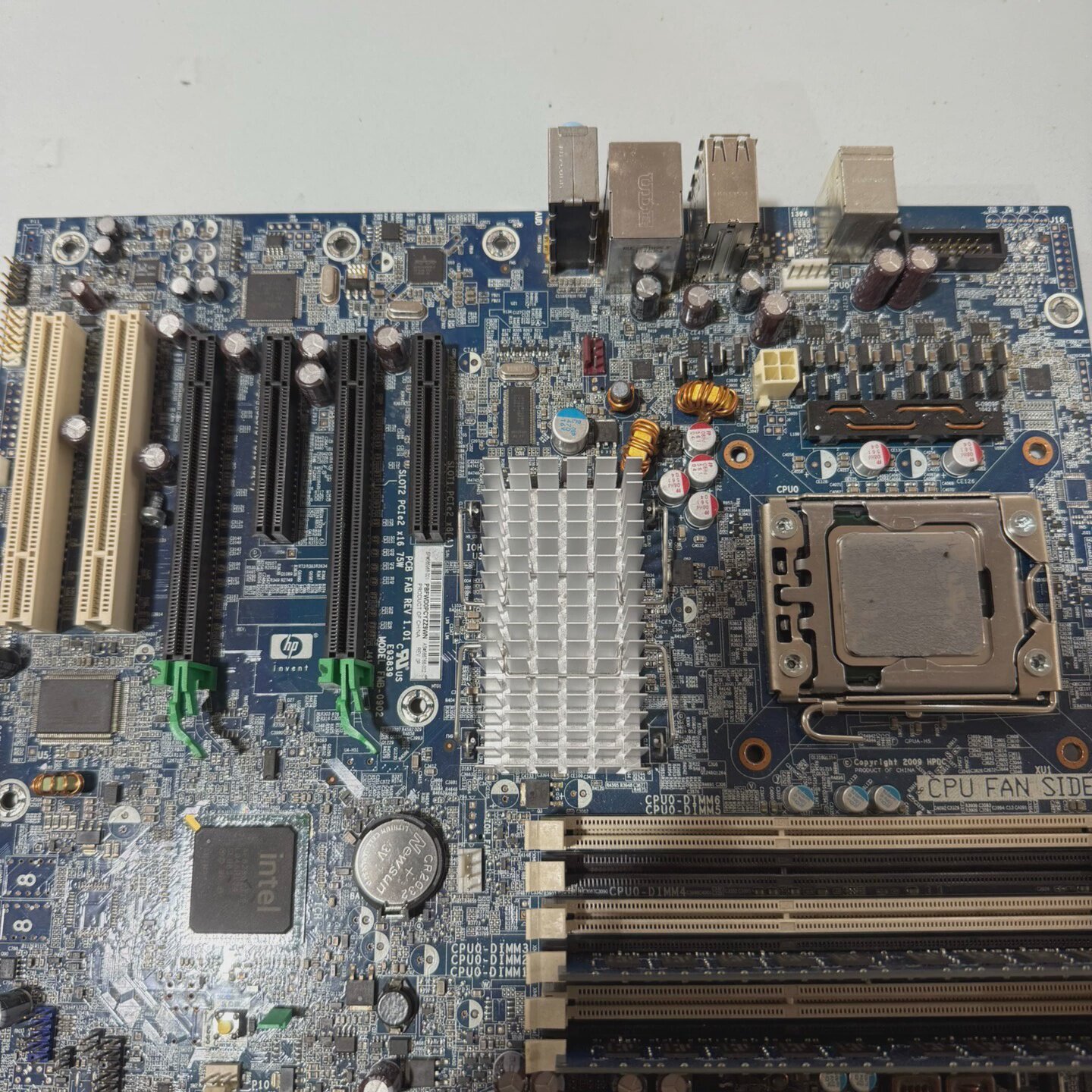 HP惠普 Z400主板X58主板 支持1366六核58696--议价商品