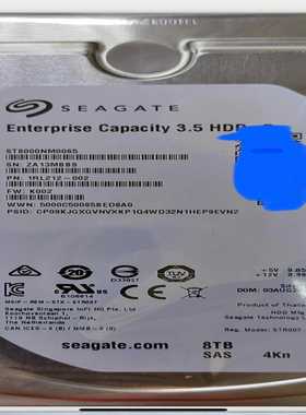 ST8000NM0065-SAS-4KN希捷8TBSAS询价