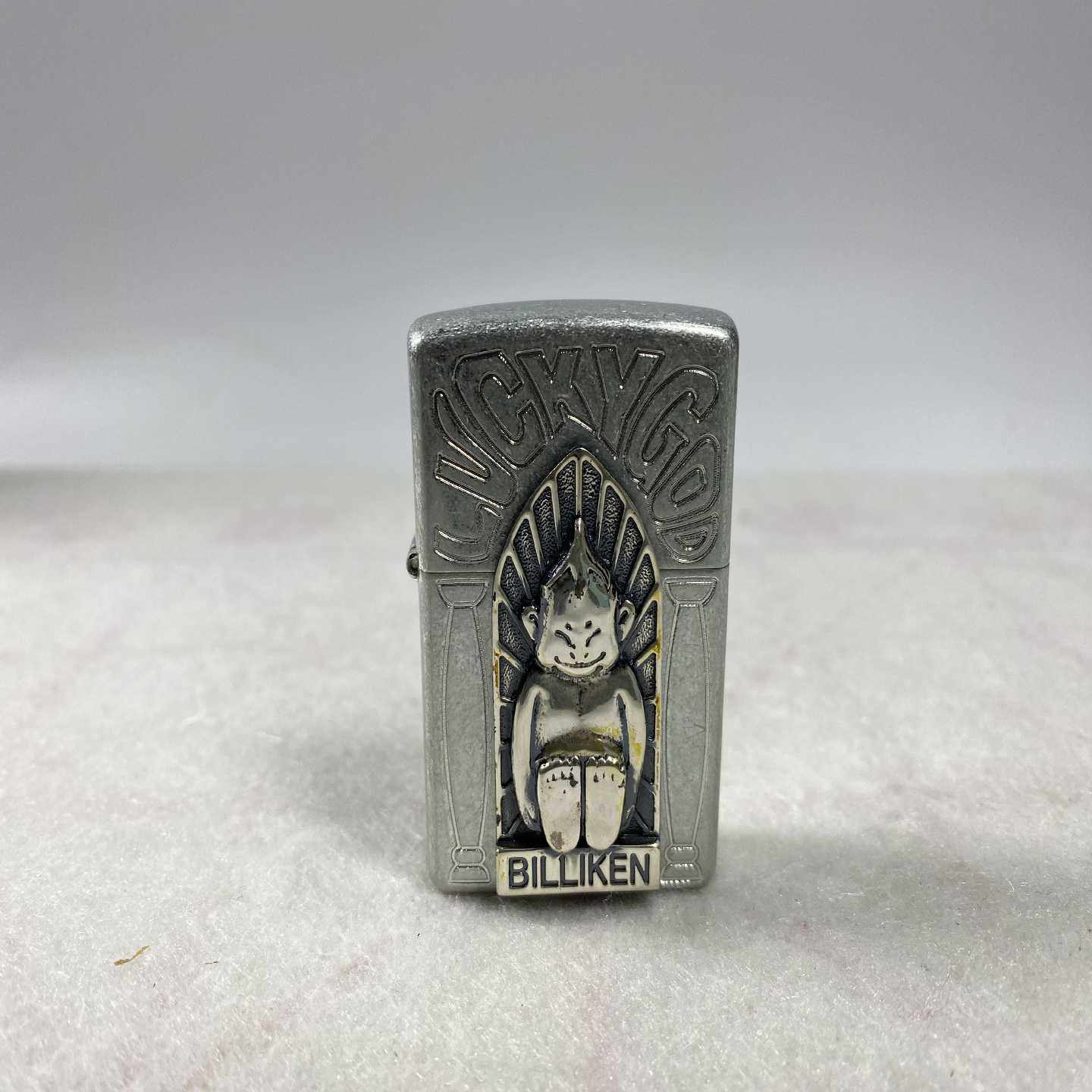 ZIPPO/芝宝08年福神大贴章luckygod日版询价